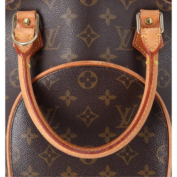 Louis Vuitton Ellipse MM Satchel Handbag M51126 Brown Monogram Canvas - Picture 13 of 15